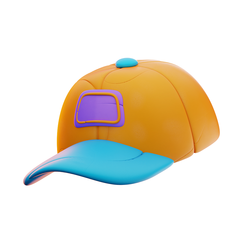 icone 3D casquette représentant un élément de So Custom